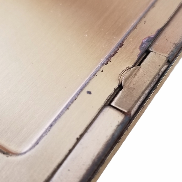 Vintage Schildkraut Cloisoinne Goldtone Compact with Mirror - Picture 7 of 12